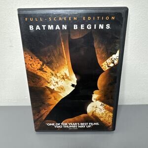 Batman Begins (Single-Disc Widescreen Edition) Excellent Condition